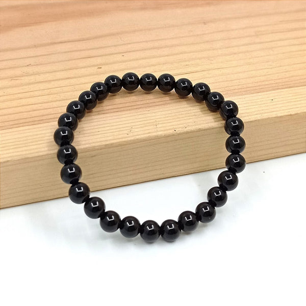 Natural Black Onyx Stone Bracelet