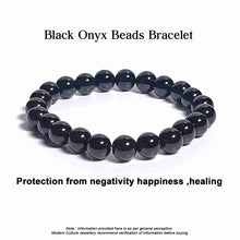 Natural Black Onyx Stone Bracelet