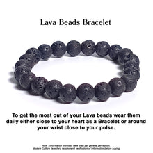 Natural Lava Stone Bracelet