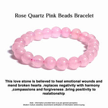 Natural Rose Quartz Bracelet