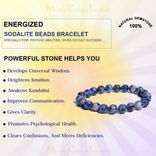 Natural Sodalite Beads Bracelet