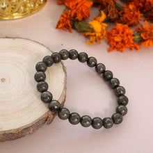 Natural Pyrite Stone & Money Magnet Bracelet 2pc Combo Set